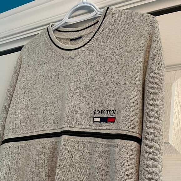 Vintage Mens Large pullover tommy - Oversize - Picture 6 of 13